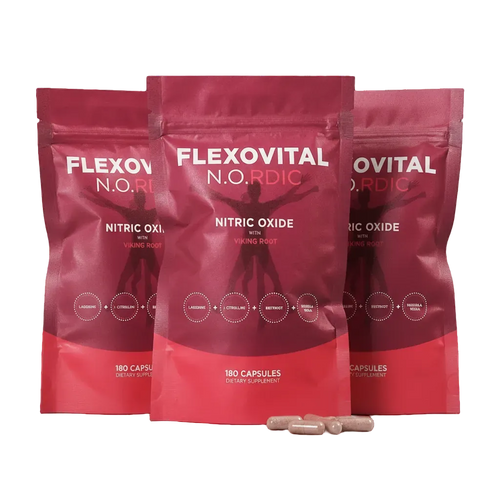 Flexovital N.O.RDIC – Nitric Oxide Supplement (6 Months)